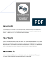 Tema 5 - Agentes Químicos - Aerodispersoides e Equipamentos de Proteção Respiratória