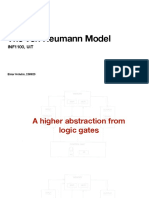 The Von Neumann Model: Inf1100, Uit