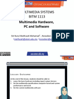 MULTIMEDIA SYSTEMS HARDWARE & SOFTWARE