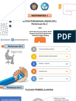 Sistem Persamaan Liniar 2