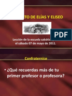 EL MANTO DE ELÍAS Y ELISEO