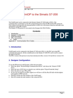 Connecting S7-200 PLCs