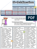 Adjektivdeklination 1 Arbeitsblatter 56789