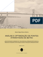 Análise e Optimização de Pontes Atirantadas de Betão 2015