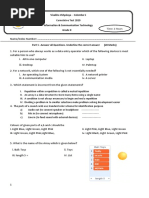 Visakha Vidyalaya - Colombo 5: Time: 2 Hours