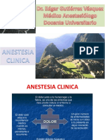 Anestesia Clínica - Dr. Gutierrez