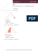 The normal distribution 3D: µ σ and a small value for the lower limit, e.g. −10