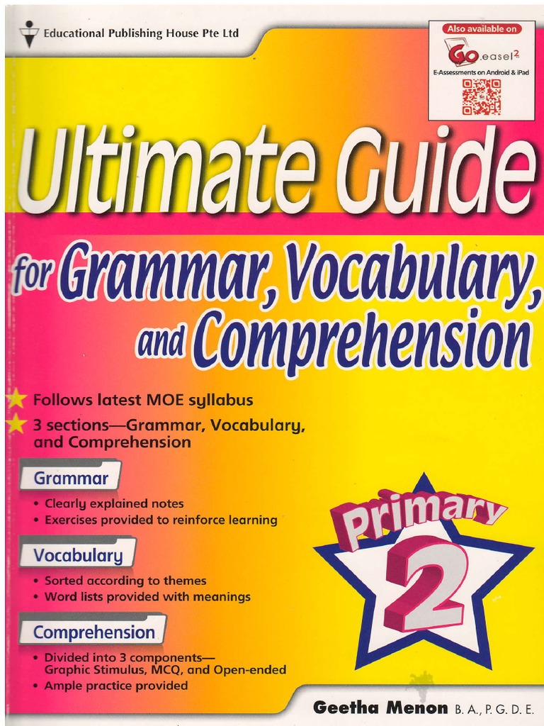 Ultimate Grammar and Vocabulary Guide | PDF | Adjective | Grammatical ...
