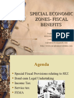 SEZ Fiscal Benefits