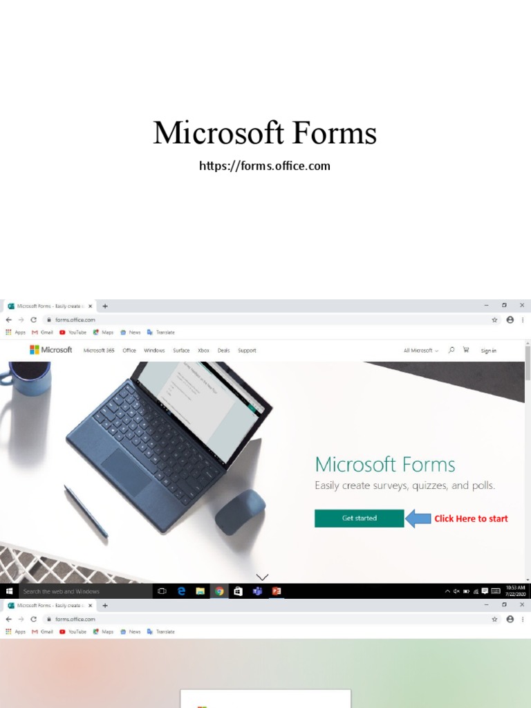 Microsoft Forms | PDF | World Wide Web | Internet & Web
