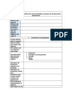 Cuestionario de Identificación de Necesidades y Proyección de Desarrollo Empresarial