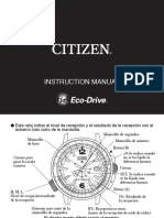 Instrucciones Citizen