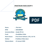 Revisi Laporan Praktikum Fisika Dasar (Pengukuran)