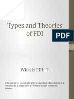 FDI Types Theories