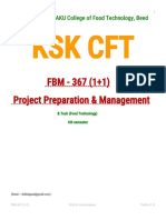 KSKCFT: Fbm-367 (1+1) PR Oj Ectpr Epar at I On&Management