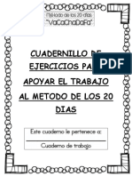 Cuadernillo Aprender a Leer 20 Dias