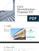 Cara Mendaftarkan Proposal KTI 2021