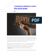 O Que É o Transtorno Bipolar e Como A Psicanálise Pode Ajudar