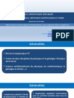 Cours Geophysique A Terre Generalites s1 Masterslap Ica