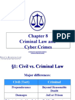Criminal Law and Cyber Crimes