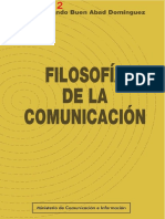 ABAD DOMÍNGUEZ, F. - Filosofía de la Comunicación [por Ganz1912]