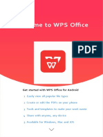View, create, edit PDFs and more with WPS Office for Android