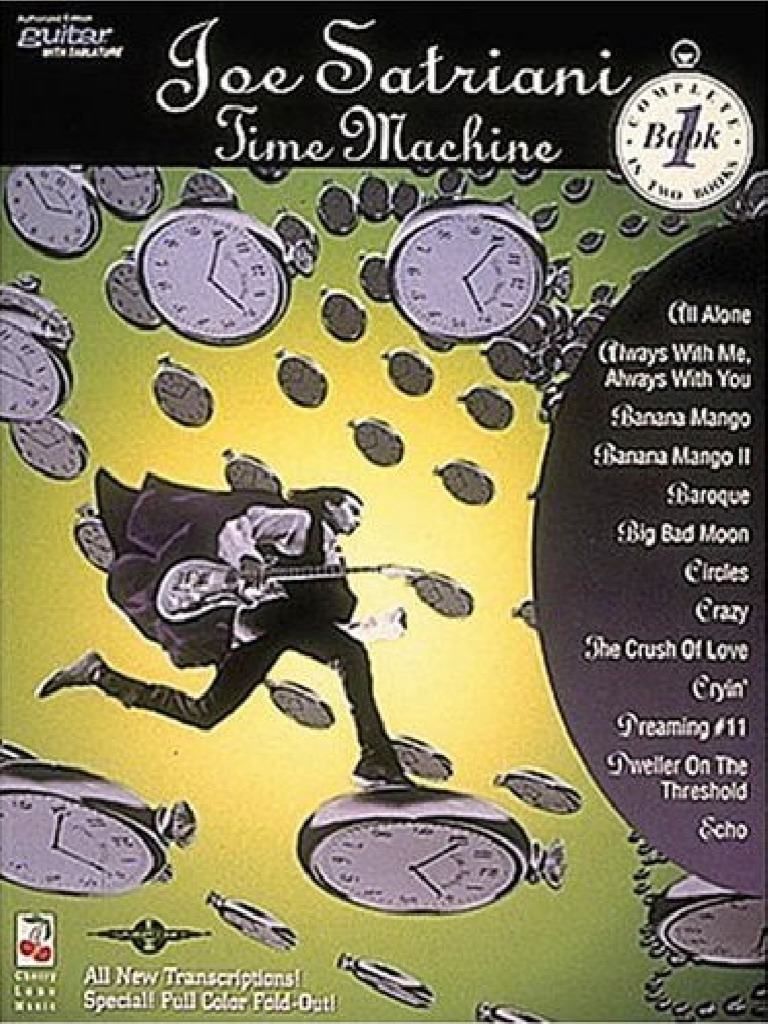 Joe Satriani Time Machine Book1と2 Joe Satriani - discography > time machine