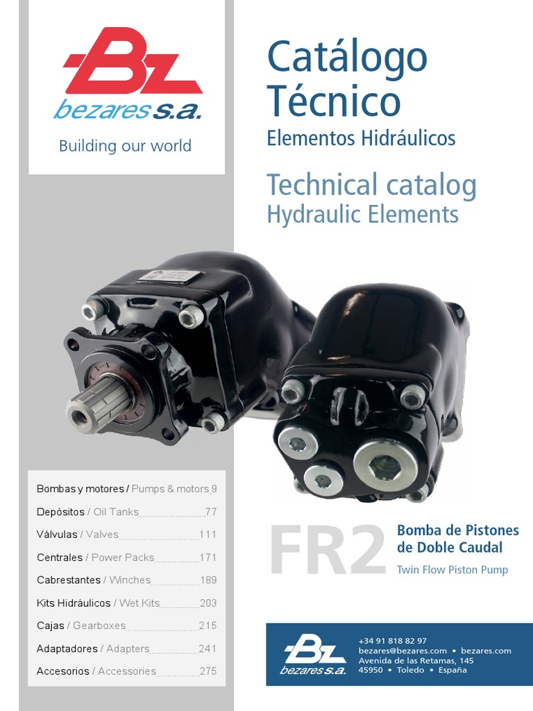 Catalogo Tecnico Hidraulico, PDF, Gases