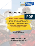 Draft Modul Proyek Jejak Sejarah Tradisi Maulid Nabi Di Nusantara