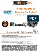 Ciber Guerra Al Alcance De Todos