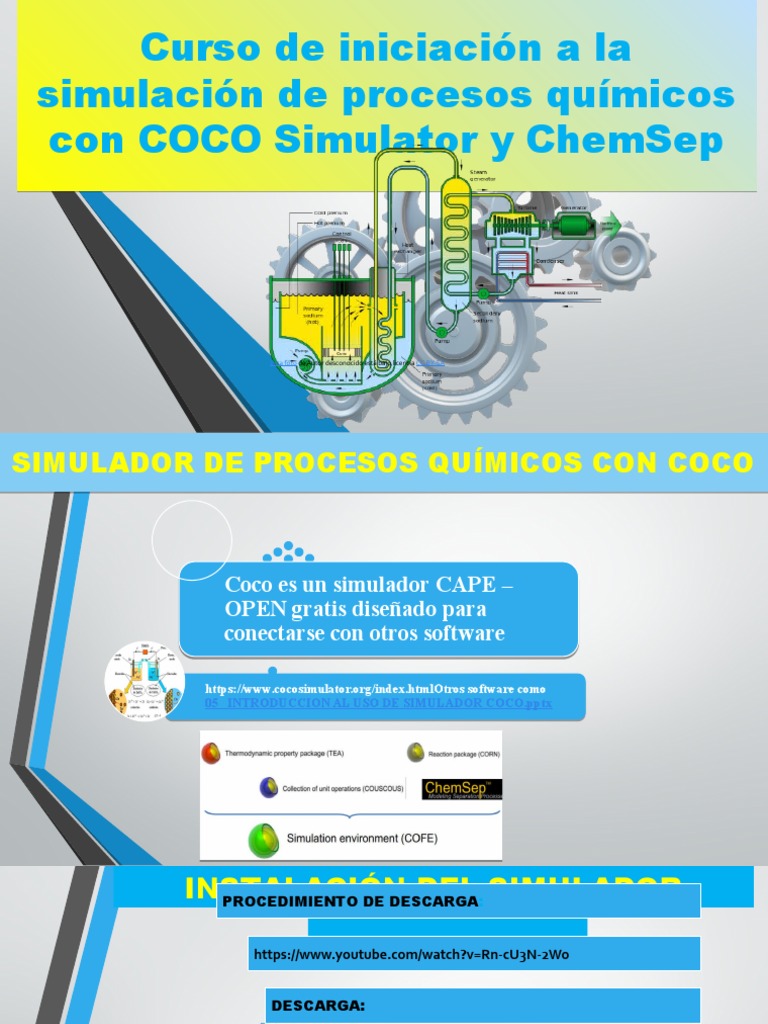 04 Introduccion Al Uso de Simulador Coco I-2021 | PDF | Destilación ...