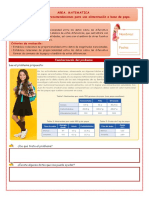 6º Ficha Matem. Elaboro Recomendaciones para Una Alimentacion 07 Dici.