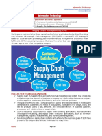 CA (CL) - Information Technology - 05.13-Supply Chain Management (SCM)