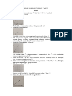 SOAL EVALUASI FISIKA X IPA ICC BAB 2