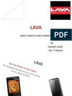 Swot Analyis and Strategies by Deepthi Vadla Silu P Martin