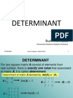 BD 03 Determinant