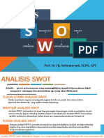 Analisis Swot (Latihan) Matriks Tows