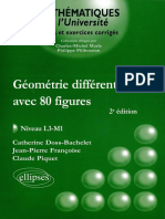 Géometrie Différentielle Avec 80 Figures Niveau L3-M1 (PDFDrive)