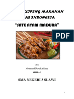 Tugas Klipping Sate Ayam Madura - Noval Alfaruq