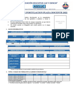 Ficha de Postulación 2022