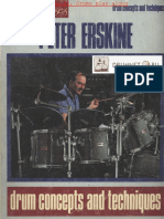 Pdfcoffee.com Peter Erskine Drum Concepts and Techniquespdf PDF Free