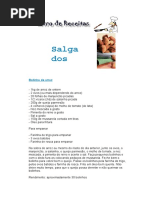 Aprenda a Fazer Salgados - Receitas