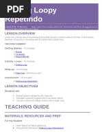 Loops With Laurel | PDF | Mathematics | Teachers