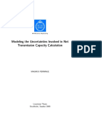 Modeling The Uncertainties Involved in Net Transmission Capacity Calculation