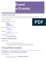 The Big Event O Grande Evento: Teaching Guide