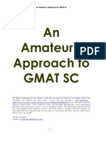 Amateurs GMAT Notes 2006