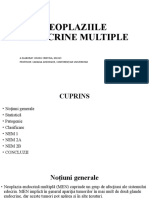 Neoplaziile Endocrine Multiple. Cristina Crudu M1823
