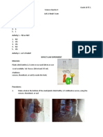 LAS 2: Boyle's Law Pre-Test