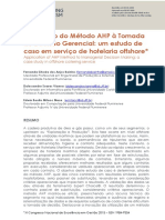 Aplicação Do Método AHP à Tomada