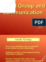 Social Groups: Characteristics, Types & Importance of Communication
